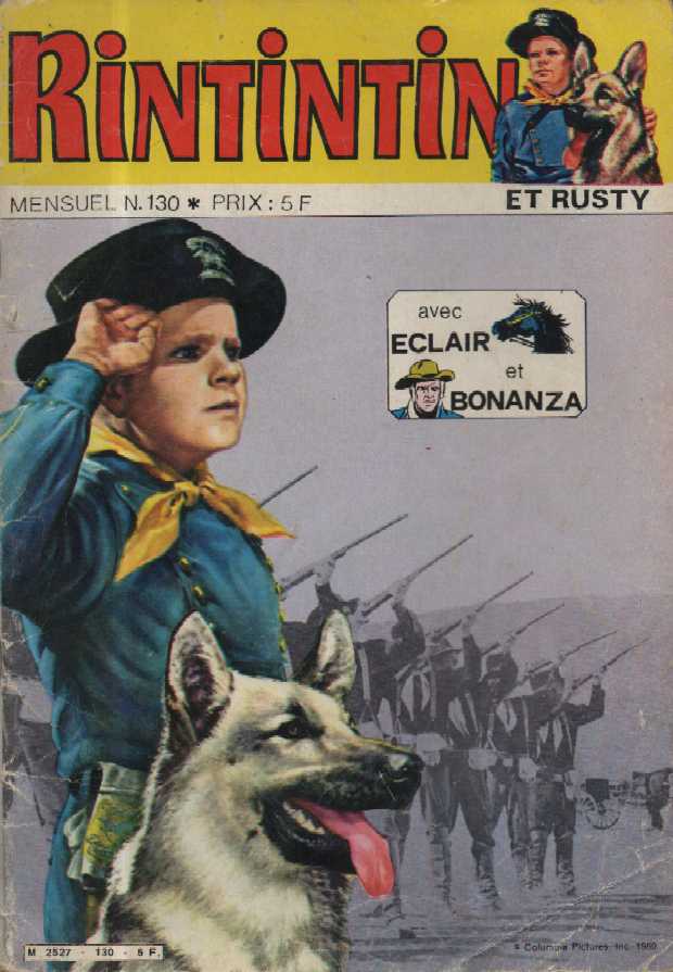 Scan de la Couverture Rintintin Rusty n 130